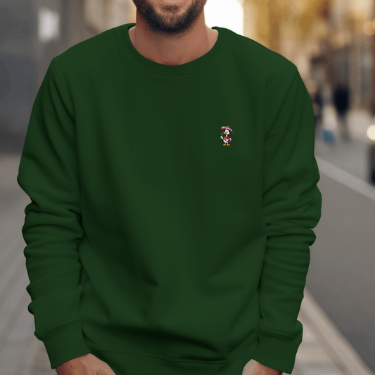 Sweater heren met print / Me-goose-ta