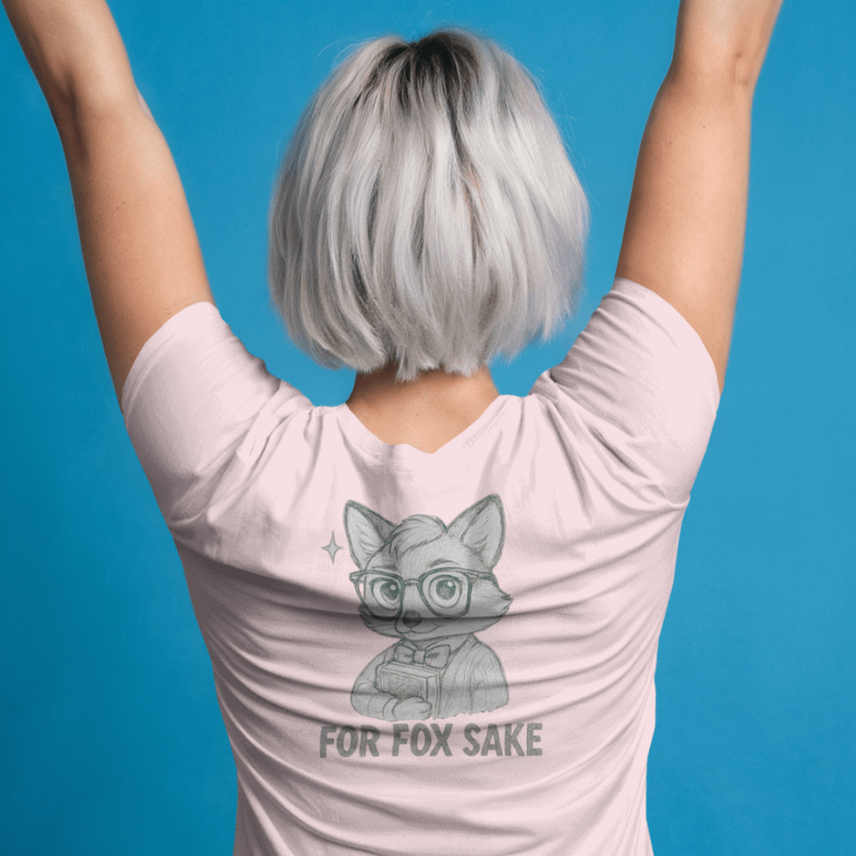 T-shirt dames ronde hals - For fox sake