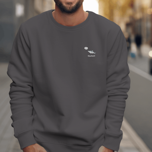 Sweater heren met print / Sharkasm