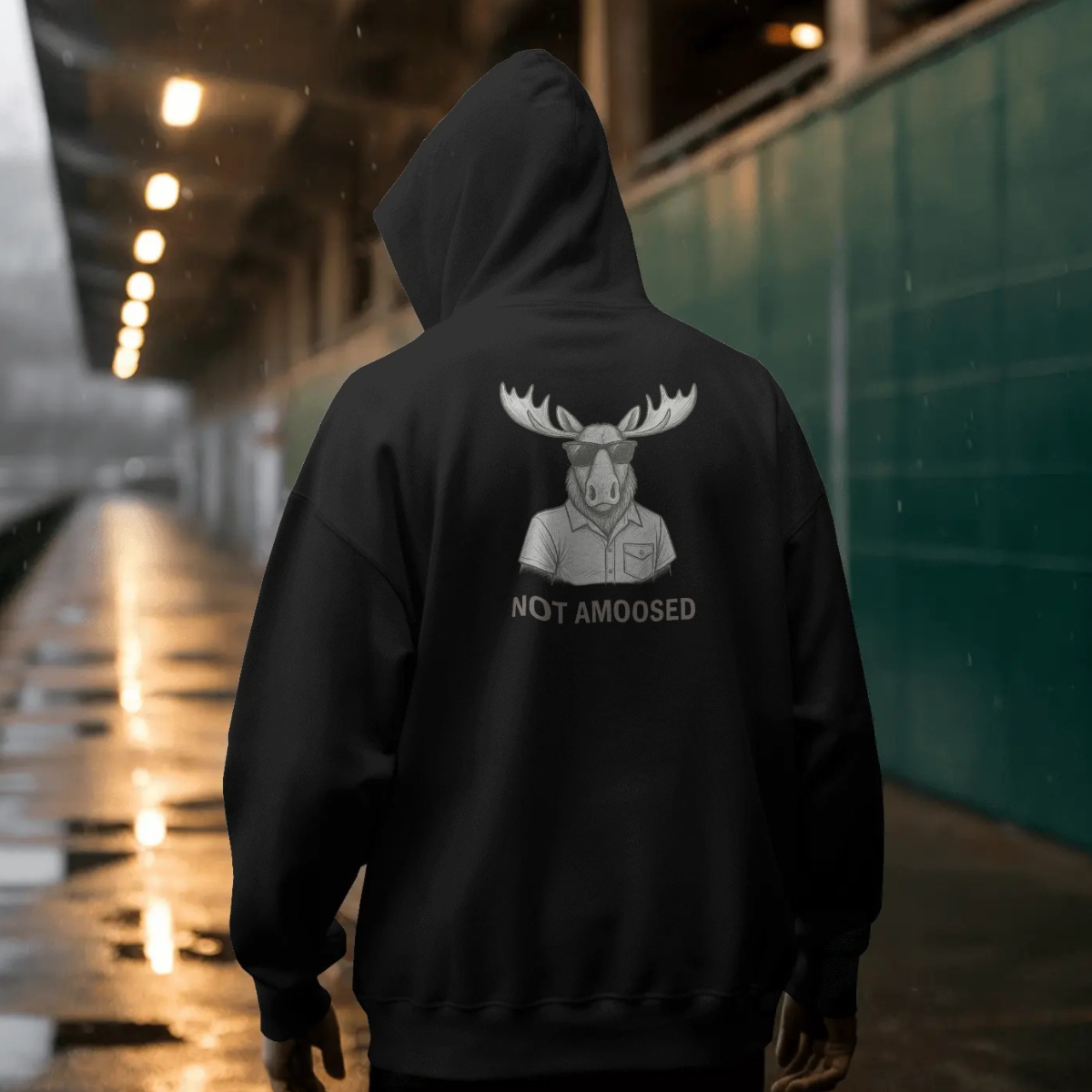 Hoodie unisex - Not amoosed