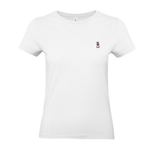 T-shirt ronde hals met print dames / Ze-bra