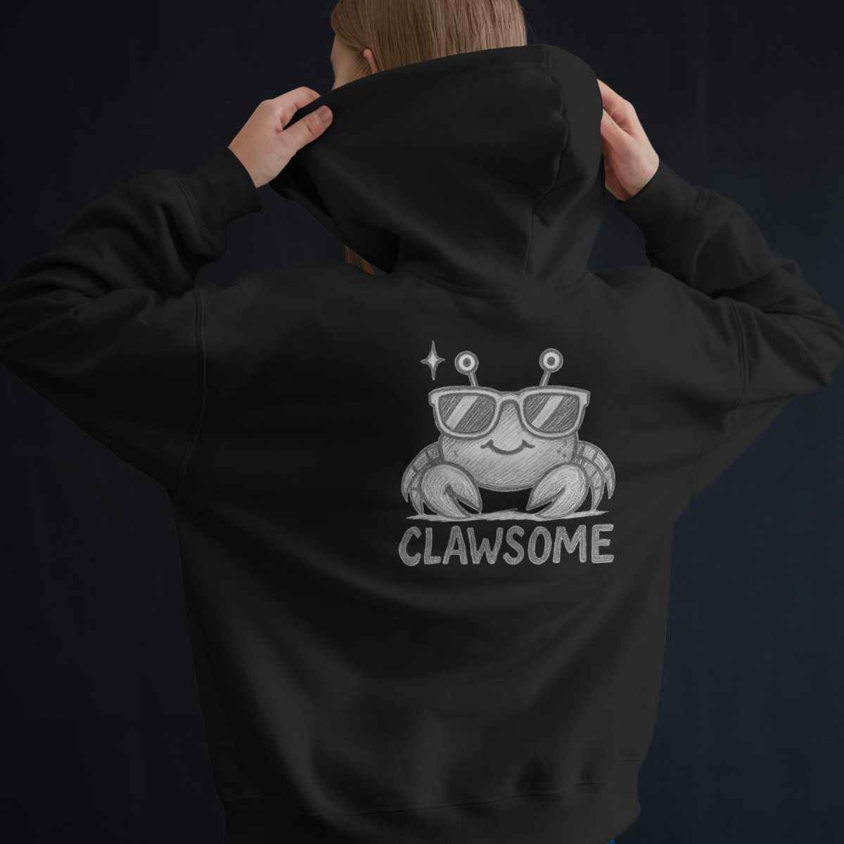 Hoodie unisex - Clawsome cute