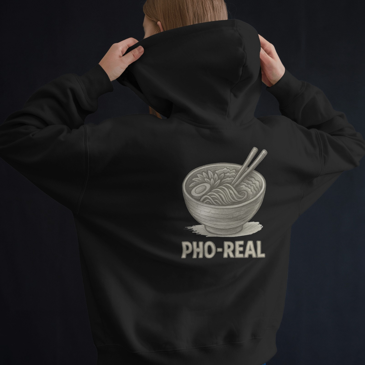 Hoodie unisex - Pho Real