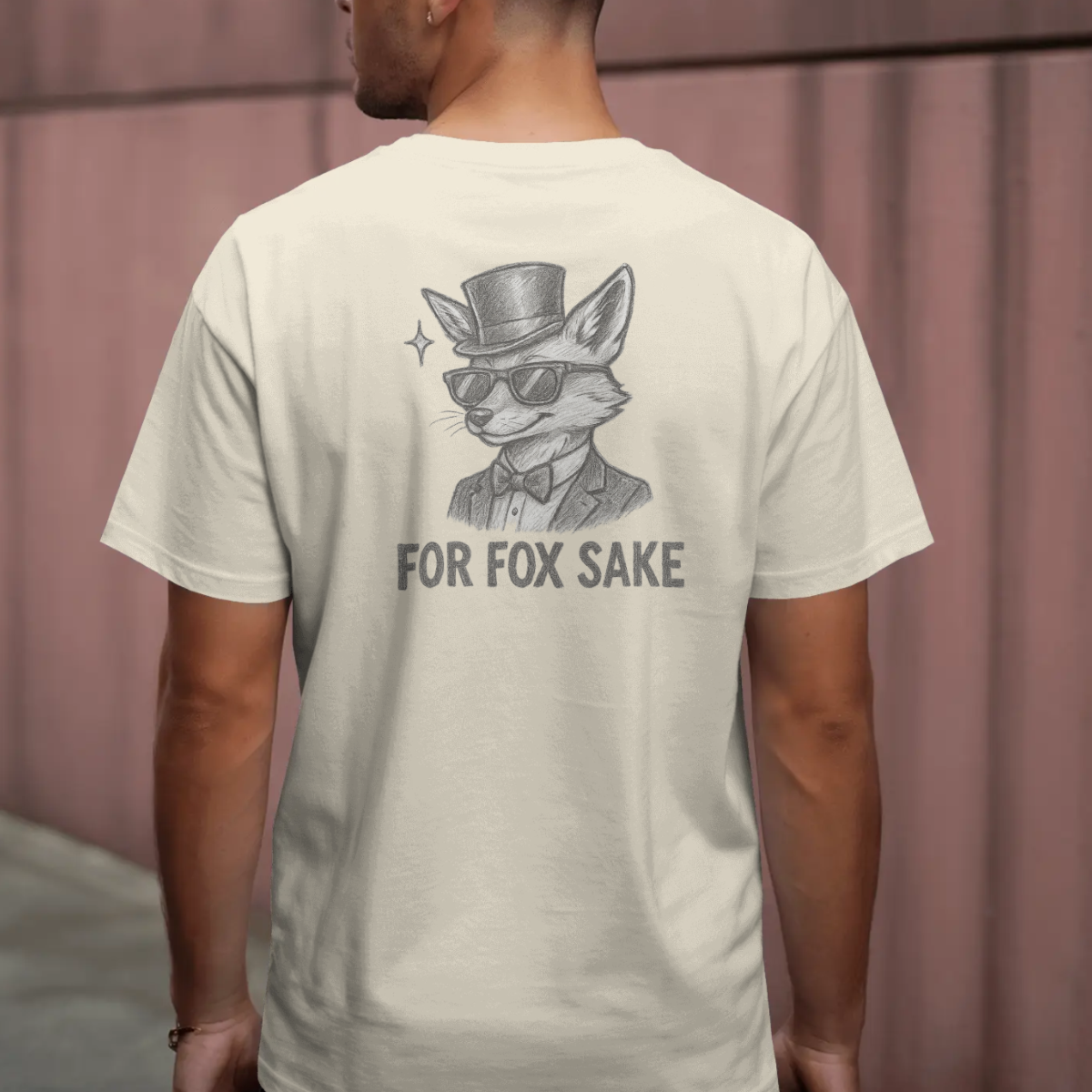 T-shirt heren - For fox sake
