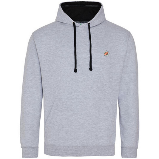 Hoodie multicolor unisex / Zalm ni worre