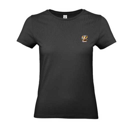 T-shirt ronde hals met print dames / Pigcasso