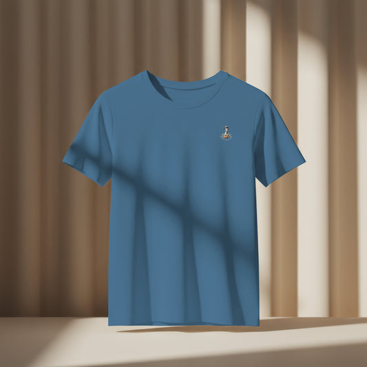 T-shirt heren ronde hals met print / Whatever floats your goat