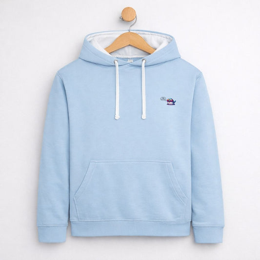 Hoodie unisex - Whale, hello there