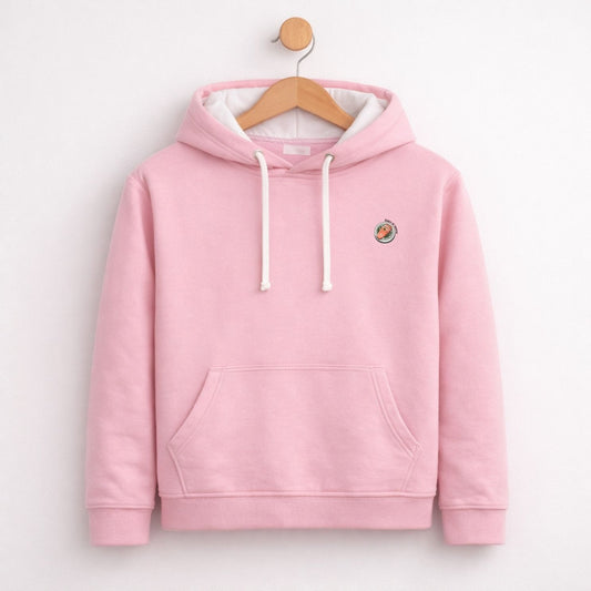 Hoodie unisex - Zalm ni worre