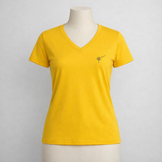 T-shirt dames V-hals - Blow me
