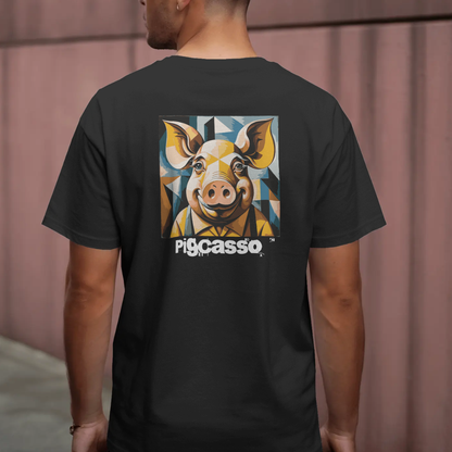 T-shirt heren - Pigcasso