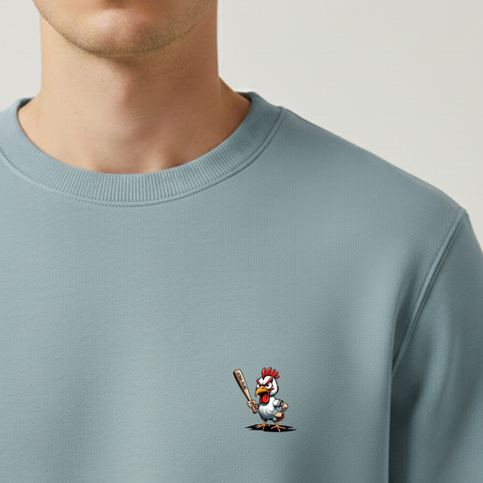 Sweater heren met print / Fowl play