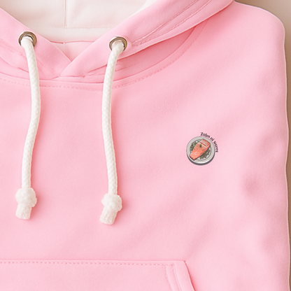 Hoodie unisex - Zalm ni worre