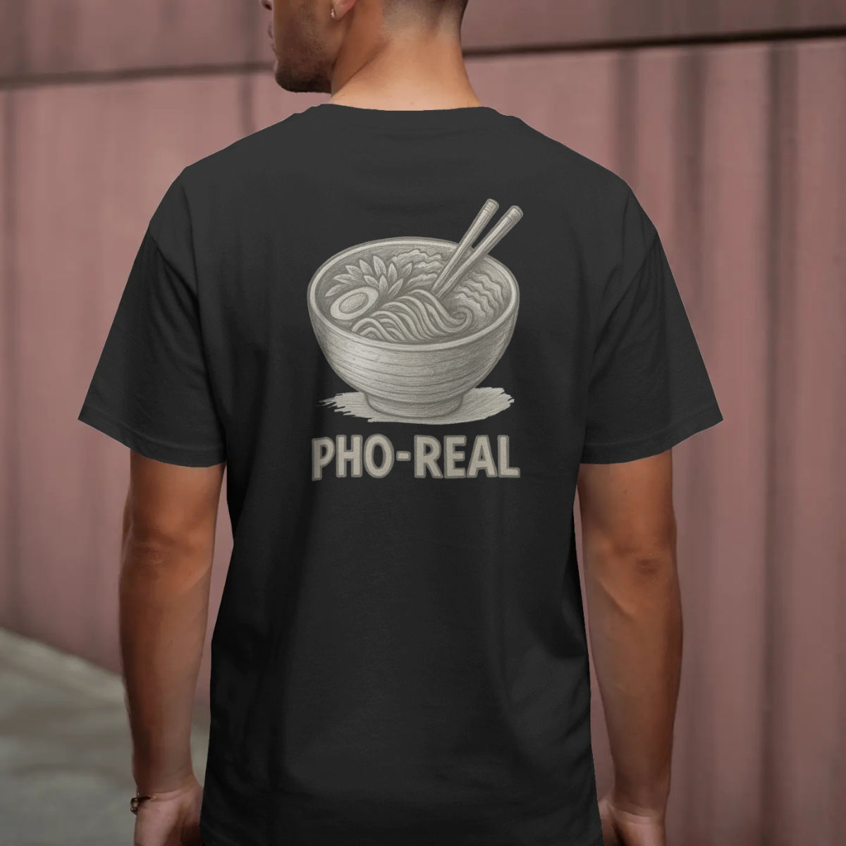 T-shirt heren - Pho Real