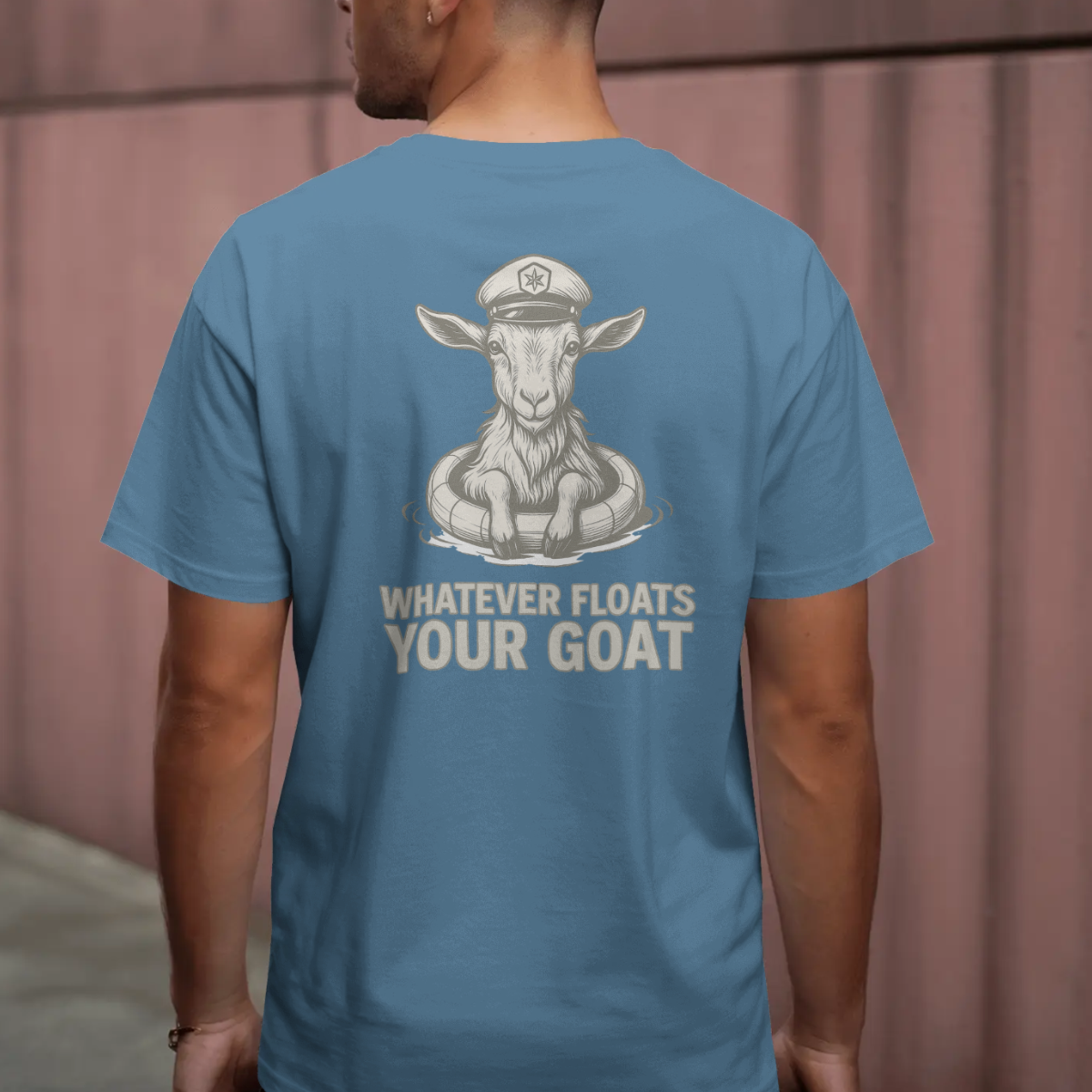 T-shirt heren - Whatever floats your goat
