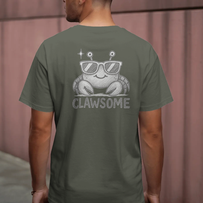 T-shirt heren - Clawsome cute