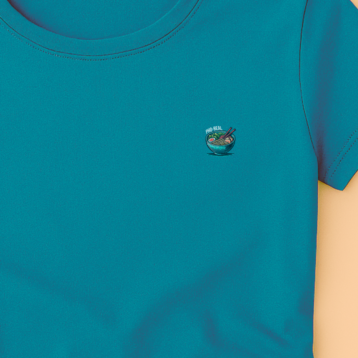 T-shirt dames ronde hals - Pho Real