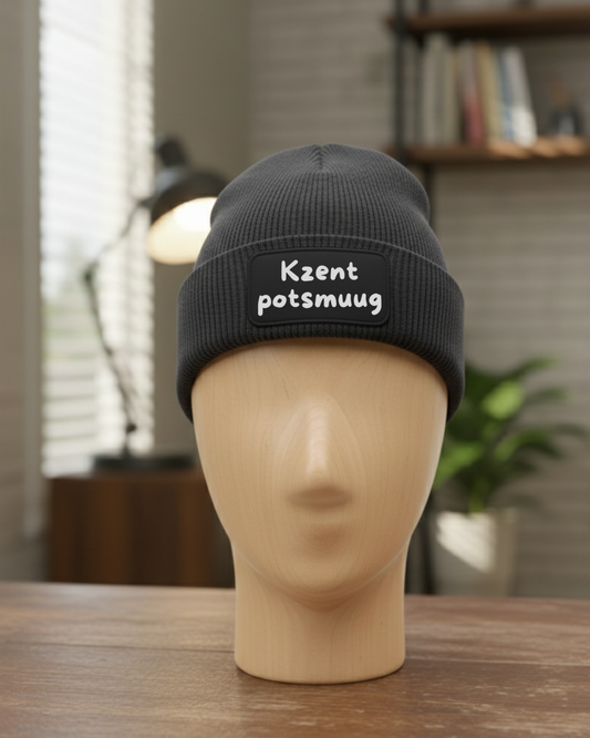 Muts met lichte print / Kzent potsmuug