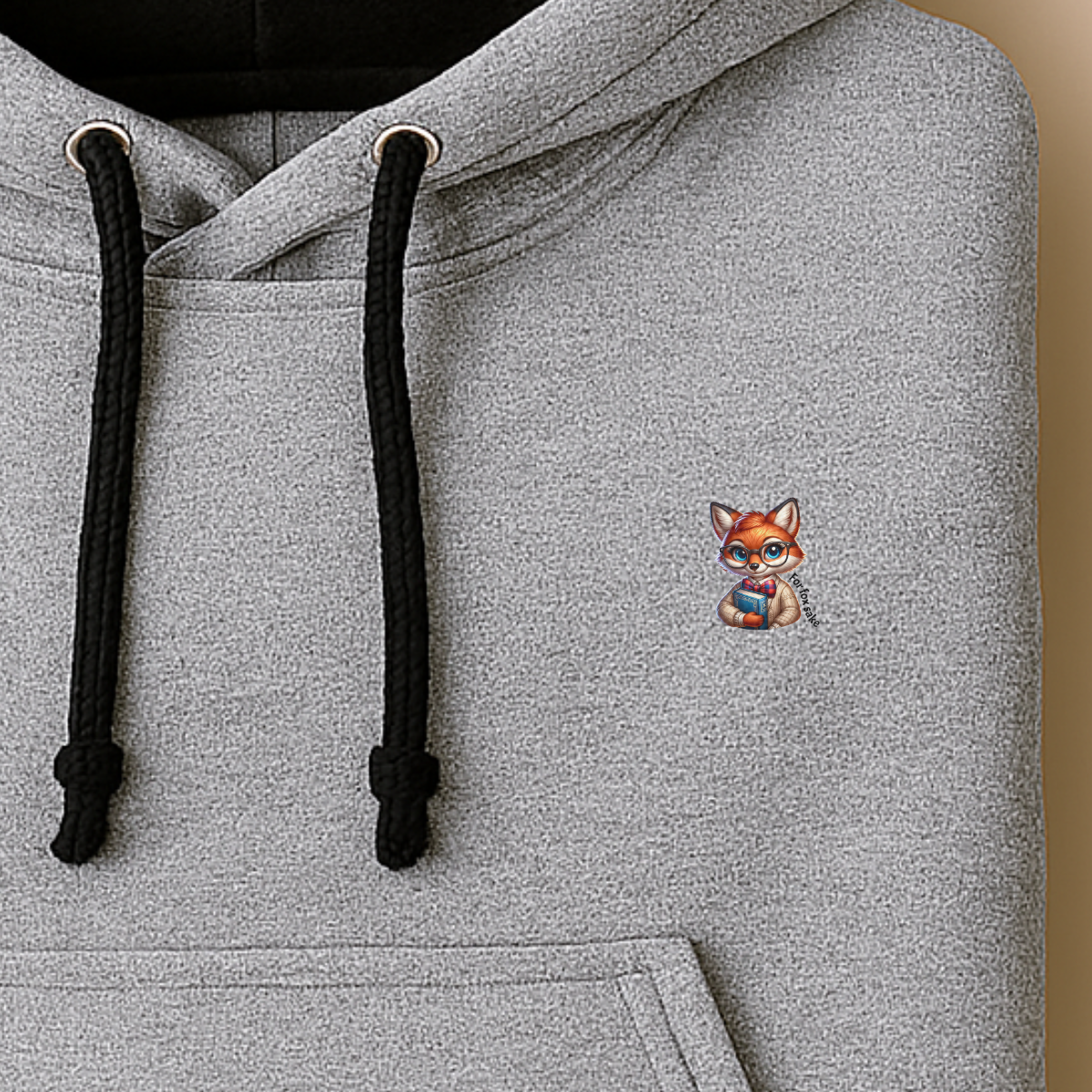 Hoodie unisex - For fox sake lady