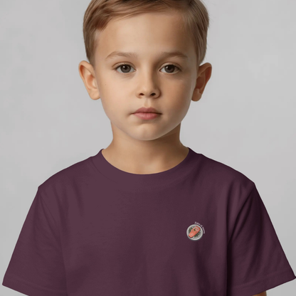 T-shirt kids - Zalm ni worre