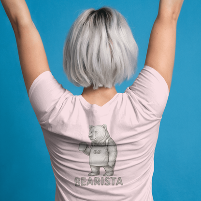 T-shirt dames ronde hals - Bearista