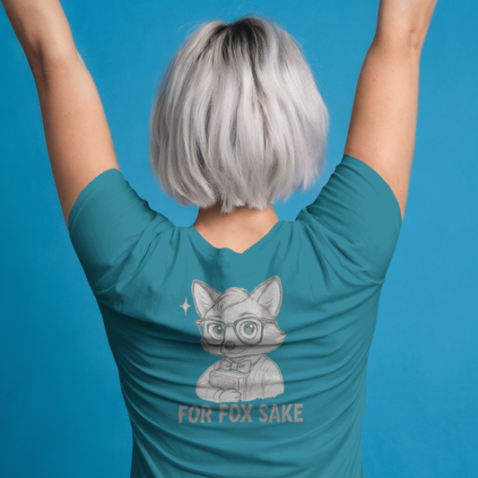 T-shirt dames ronde hals - For fox sake
