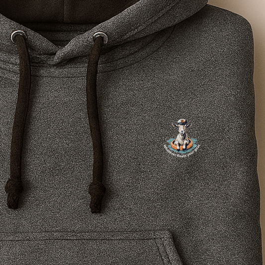 Hoodie multicolor unisex / Whatever floats your goat