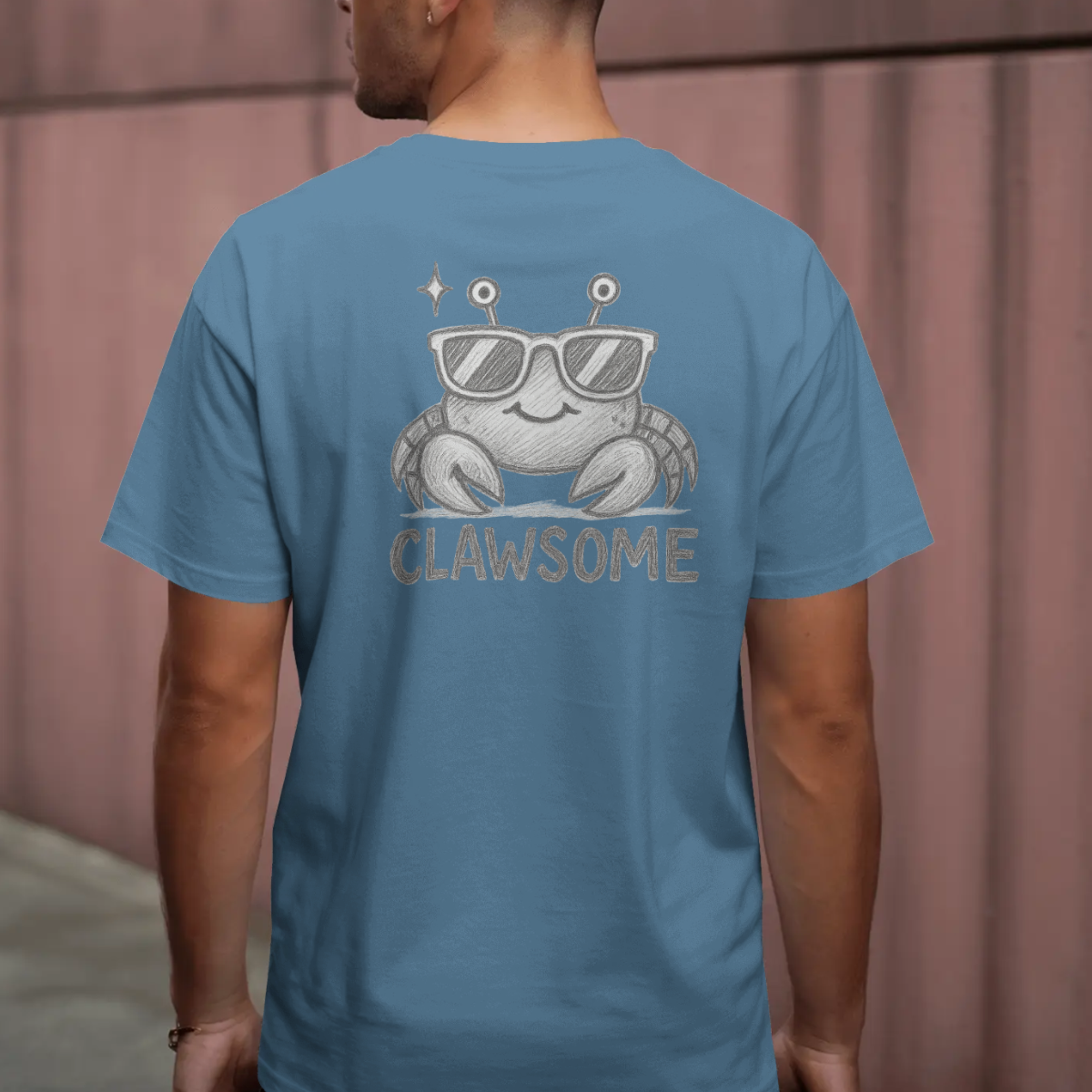 T-shirt heren - Clawsome cute