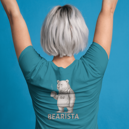 T-shirt dames ronde hals - Bearista