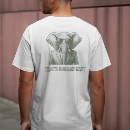 T-shirt heren - That's irrelephant
