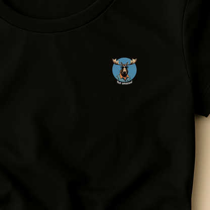 T-shirt dames ronde hals - Not amoosed