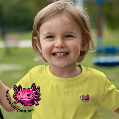 T-shirt kids - You axolotl questions