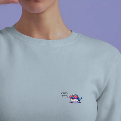 Sweater dames - Whale, helloow there