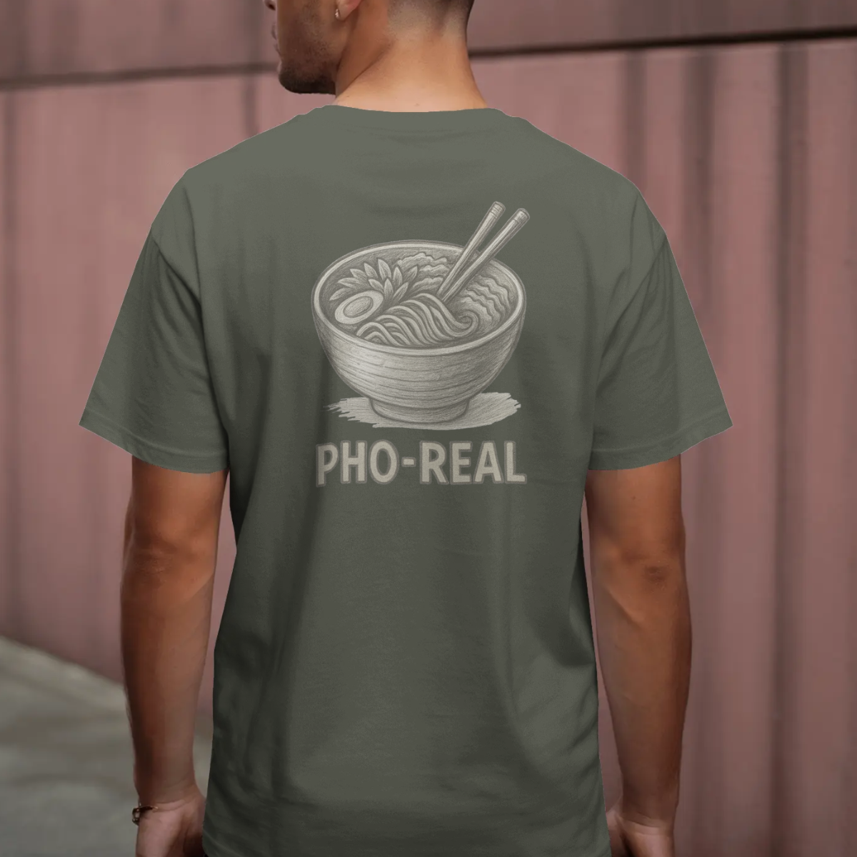 T-shirt heren - Pho Real