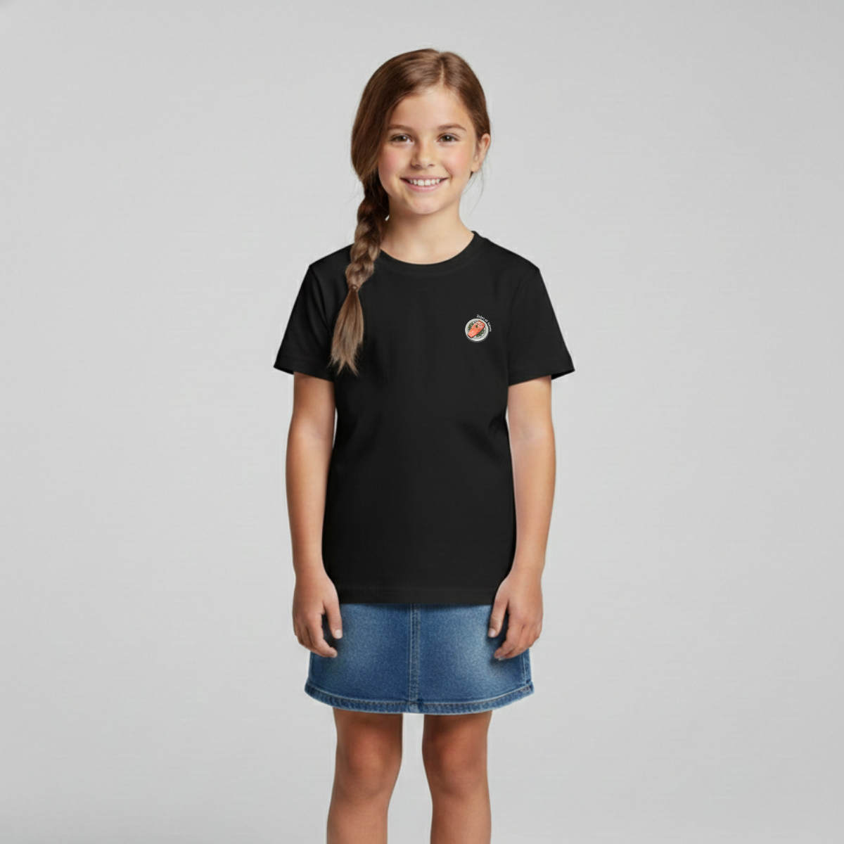 T-shirt kids - Zalm ni worre