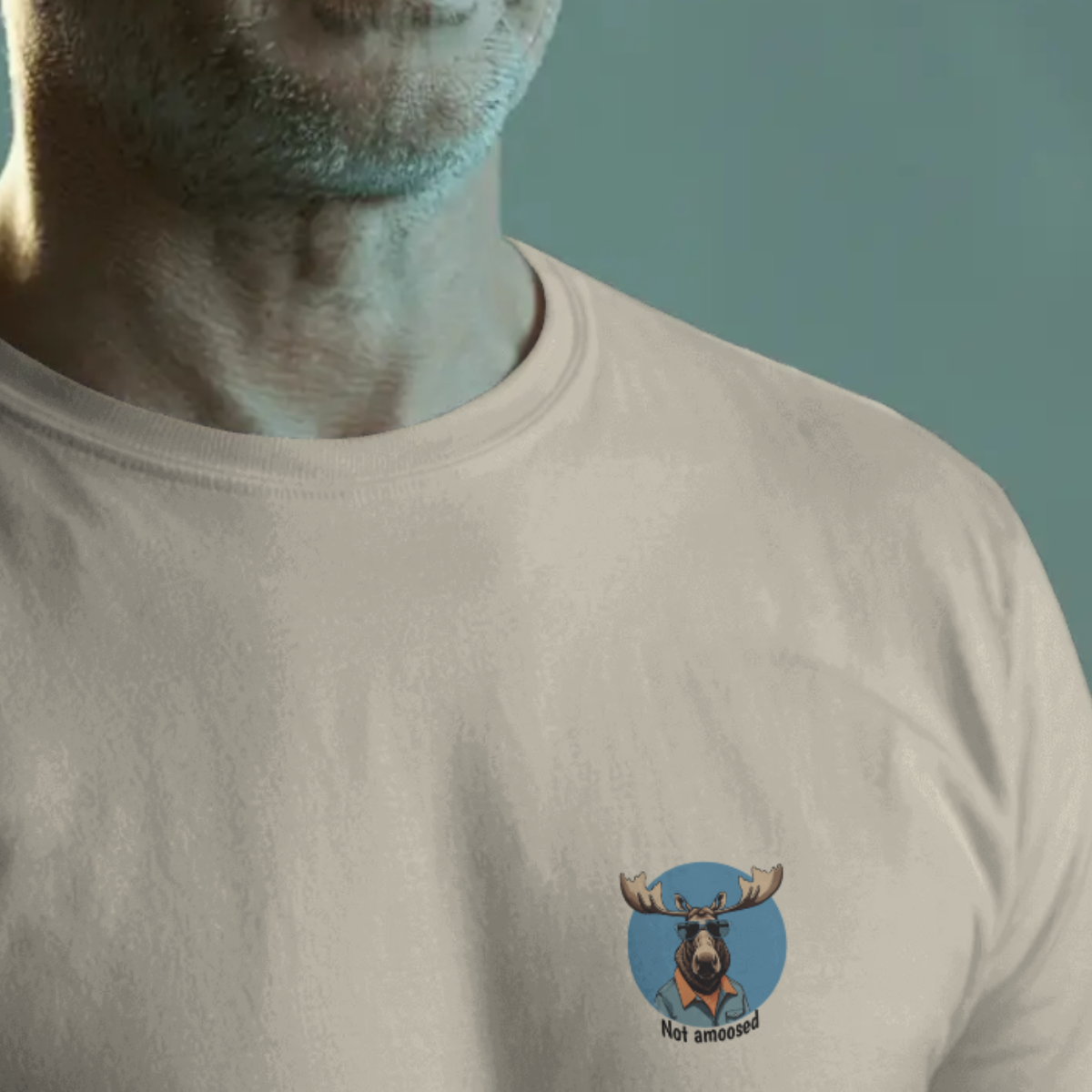 T-shirt heren - Not amoosed