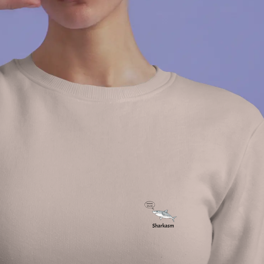 Sweater dames met print / Sharkasm