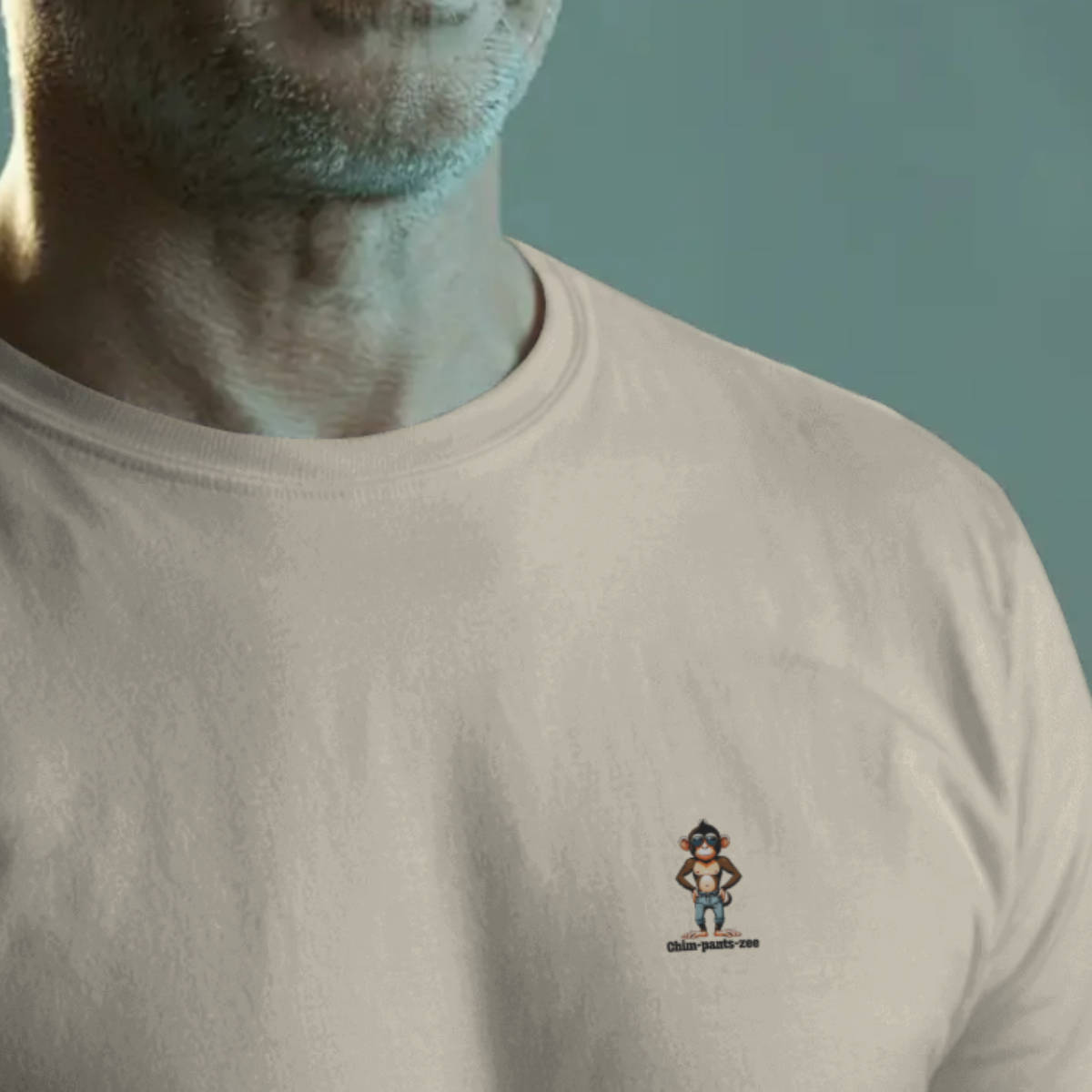 T-shirt heren - Chim-pants-zee
