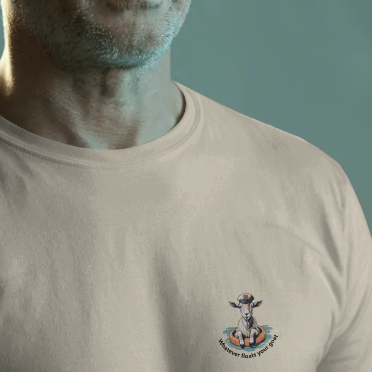 T-shirt heren - Whatever floats your goat