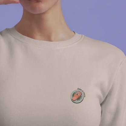 Sweater dames - Zalm ni worre