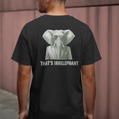 T-shirt heren - That's irrelephant