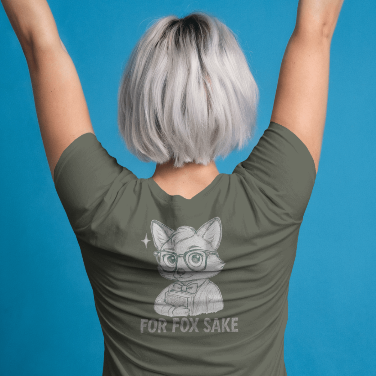 T-shirt dames ronde hals - For fox sake
