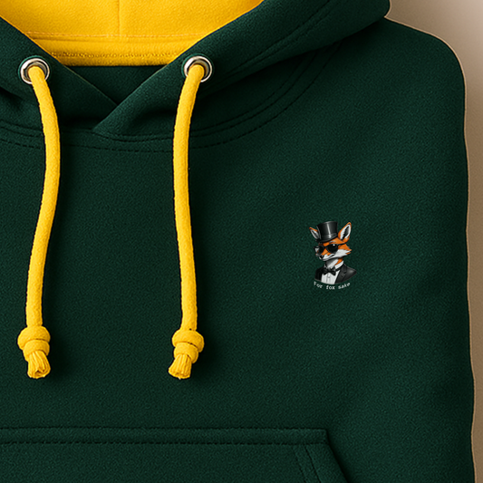 Hoodie multicolor unisex / For fox sake gentleman