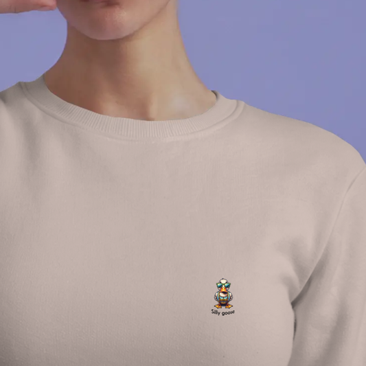 Sweater dames met print / Silly goose