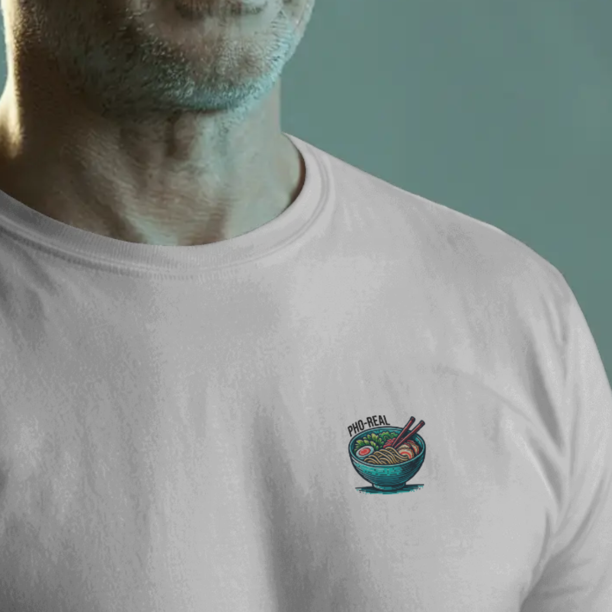 T-shirt heren - Pho real