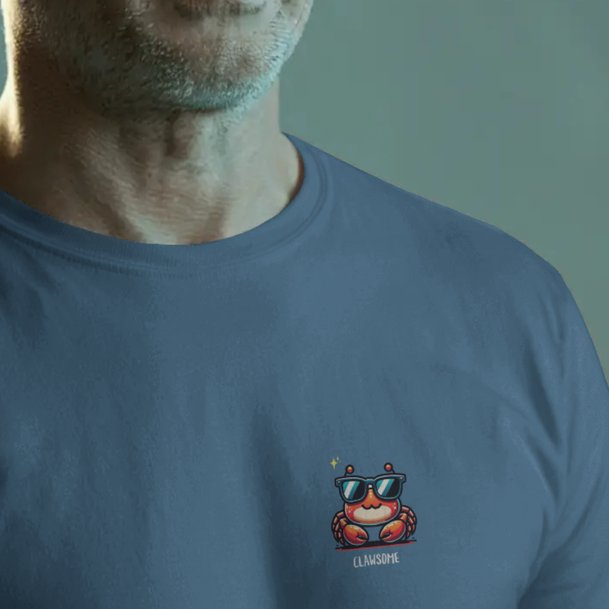 T-shirt heren - Clawsome cute