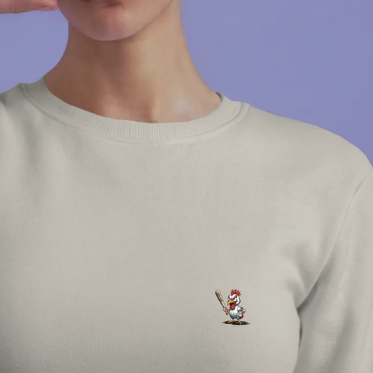 Sweater dames met print / Fowl play