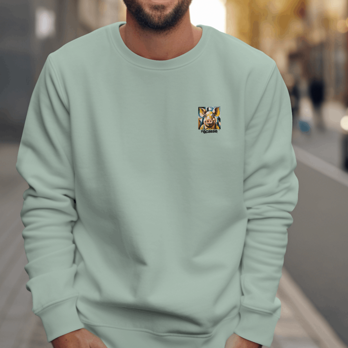 Sweater heren - Pigcasso