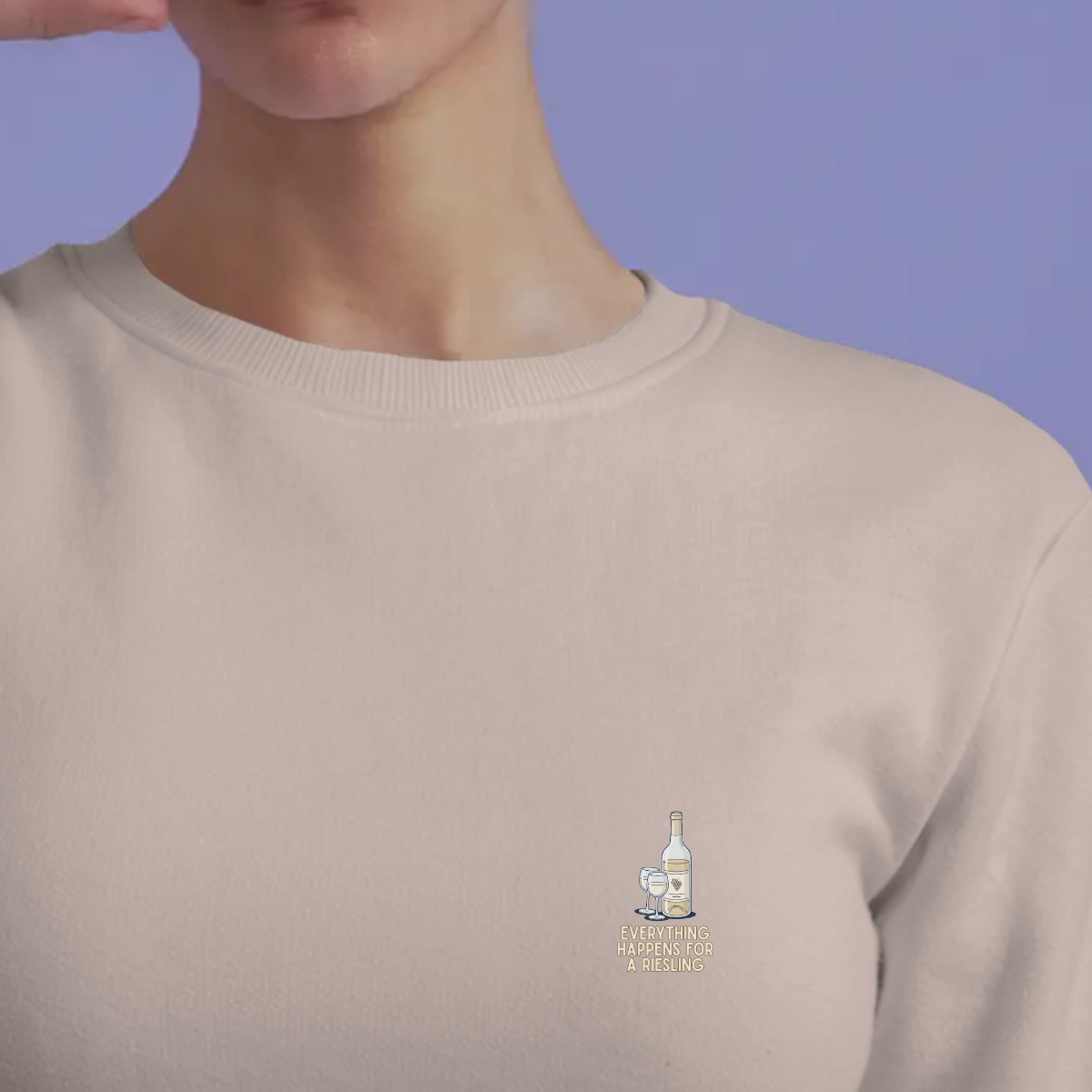 Sweater dames - Everything happens for a Riesling