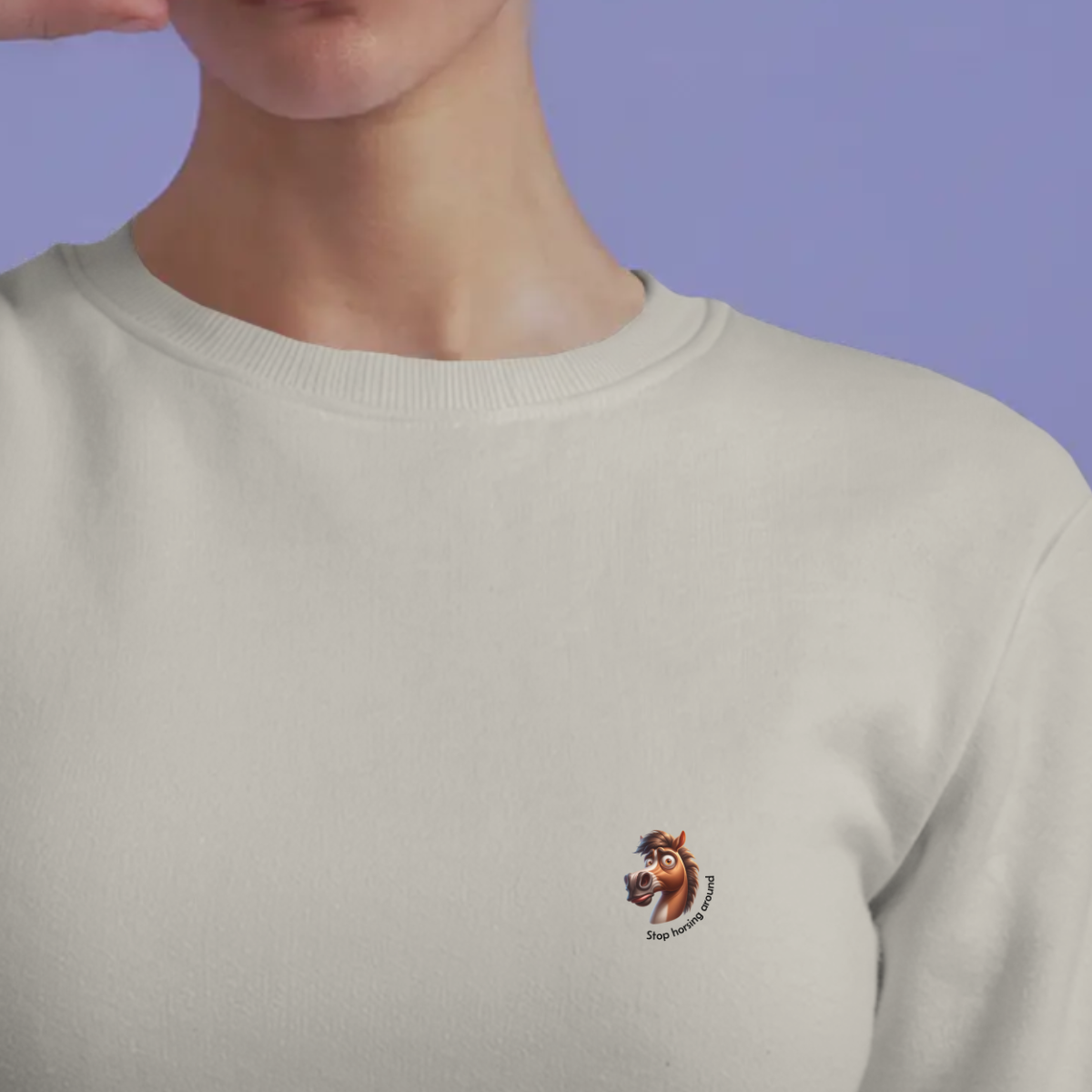 Sweater dames - Stop horsing around (head)